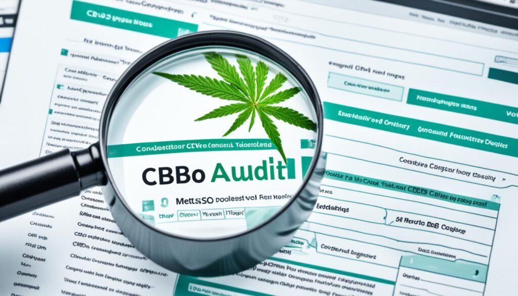 CBD website SEO audit