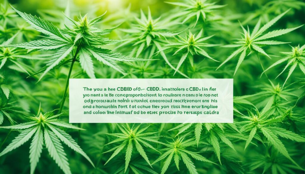 Clear and Concise CBD Disclaimer Language